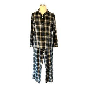 Women's Scotch Plaid Flannel Pajamas – XL Tall